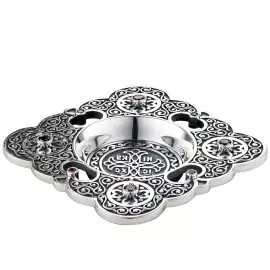 Стакан для святой воды с блюдцем