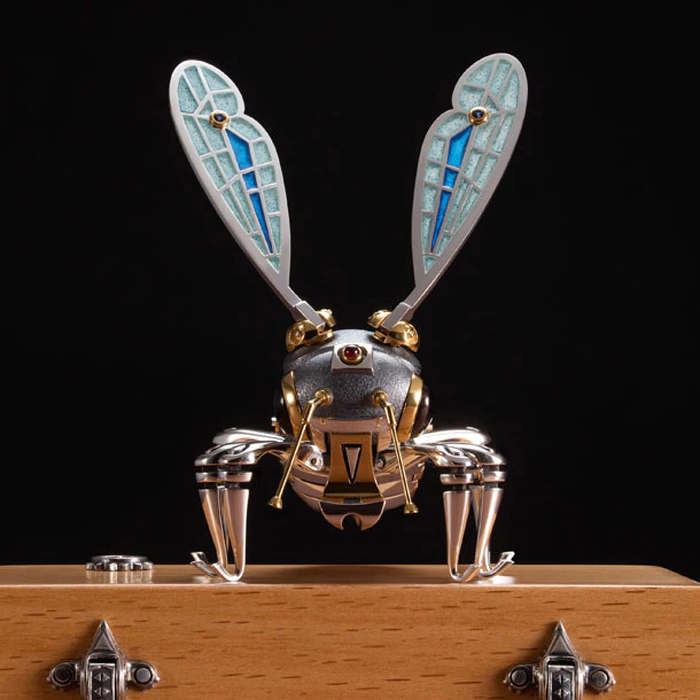 Souvenir made of silver "Bee"