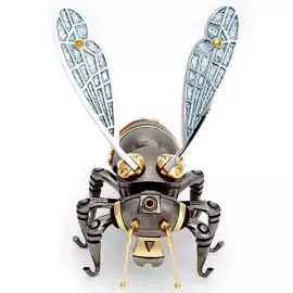 Сувенир из серебра "Пчела"