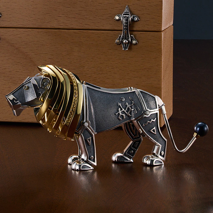 Souvenir made of silver - zodiac sign "Leo"