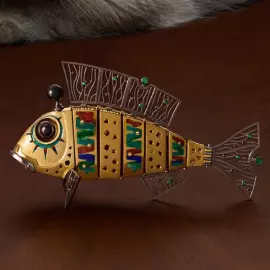 Сувенир из серебра "Знак зодиака - Рыба"