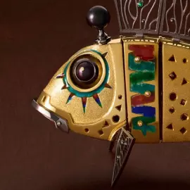 Сувенир из серебра "Знак зодиака - Рыба"