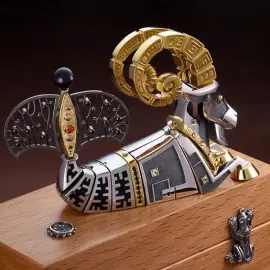 Сувенир из серебра "Знак зодиака - Козерог"