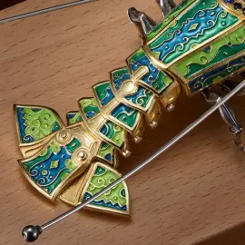 Сувенир из серебра "Знак зодиака - Рак"