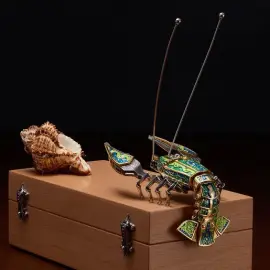 Сувенир из серебра "Знак зодиака - Рак"