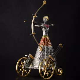 Сувенир из серебра "Знак зодиака - Стрелец"