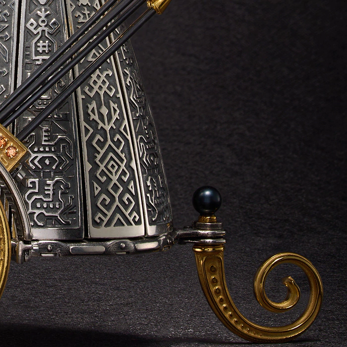 Souvenir made of silver - zodiac sign "Sagittarius"