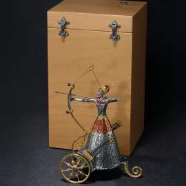 Сувенир из серебра "Знак зодиака - Стрелец"