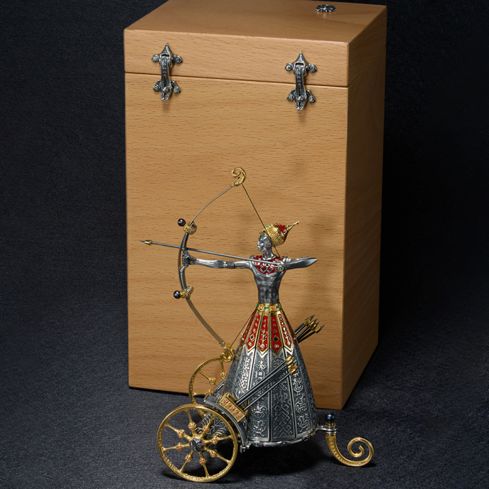 Souvenir made of silver - zodiac sign "Sagittarius"