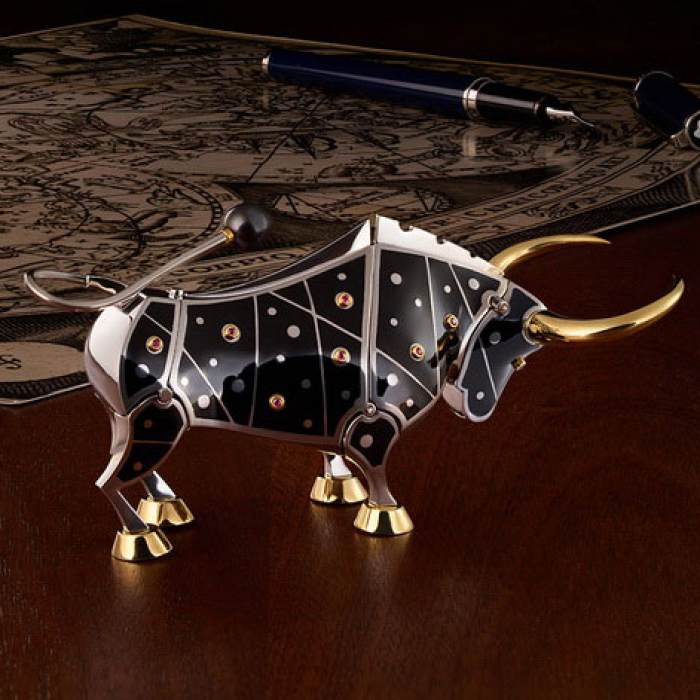 Souvenir made of silver - zodiac sign "Taurus"