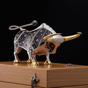 Souvenir made of silver - zodiac sign "Taurus"
