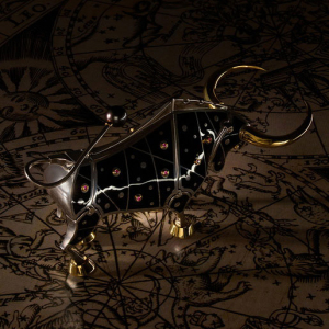 Souvenir made of silver - zodiac sign "Taurus"