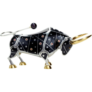 Souvenir made of silver - zodiac sign "Taurus"