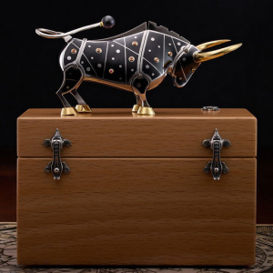 Souvenir made of silver - zodiac sign "Taurus"