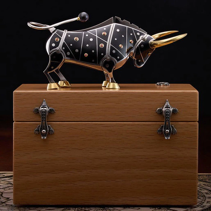 Souvenir made of silver - zodiac sign "Taurus"