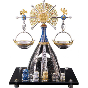 Souvenir made of silver - zodiac sign "Libra"