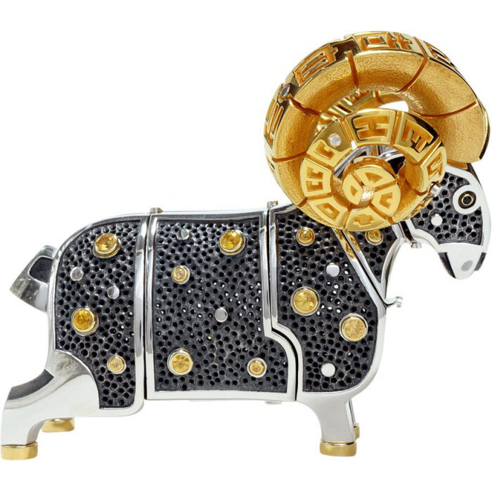 Souvenir made of silver - zodiac sign "Aries"