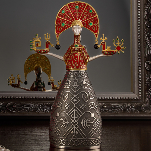 Souvenir made of silver - zodiac sign "Virgo"