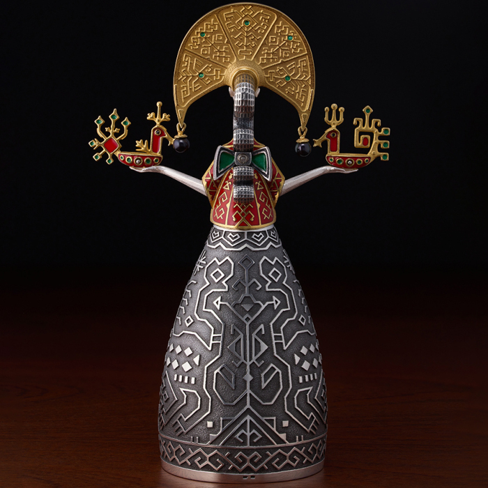Souvenir made of silver - zodiac sign "Virgo"