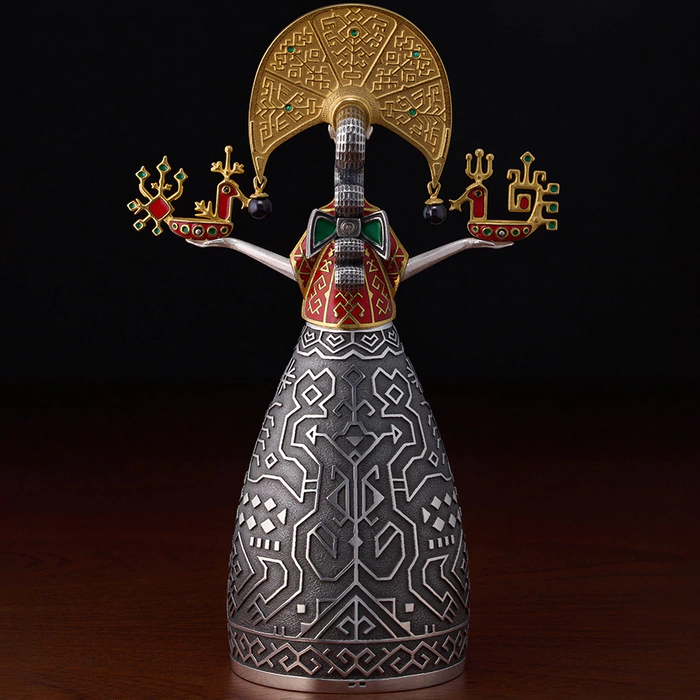 Souvenir made of silver - zodiac sign "Virgo"