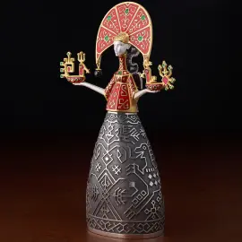 Сувенир из серебра "Знак зодиака - Дева"