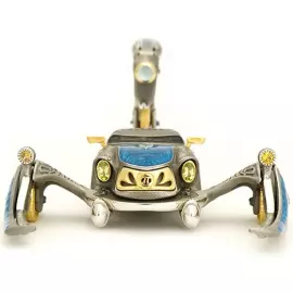 Сувенир из серебра "Автомобиль - Скорпион"