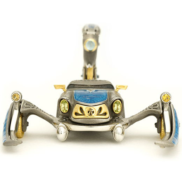 Silver souvenir "Scorpion Car"