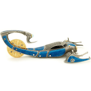 Silver souvenir "Scorpion Car"