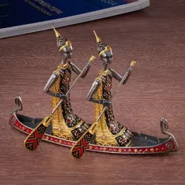 Сувенир из серебра "Знак зодиака - Близнецы"