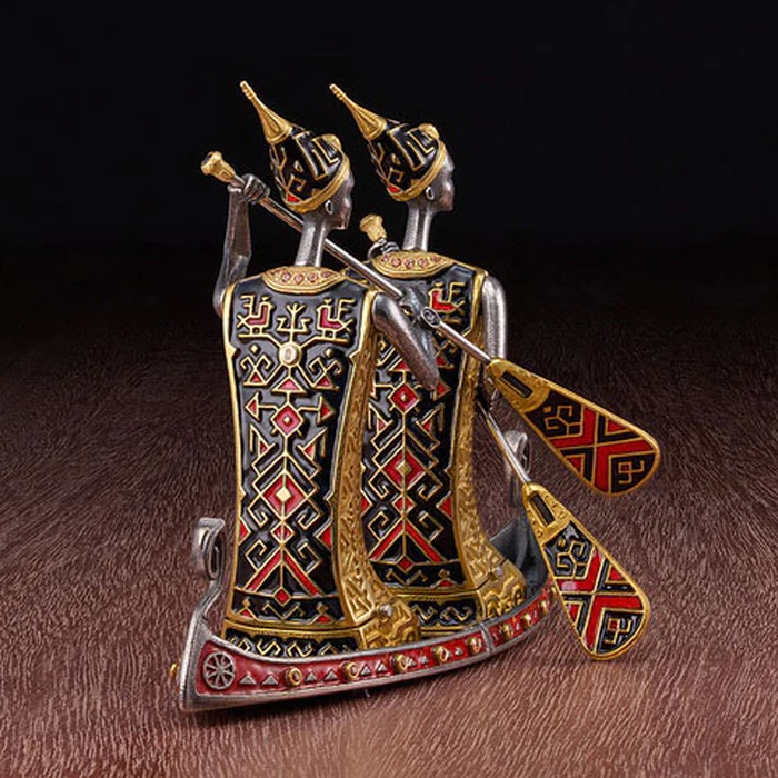 Souvenir made of silver - zodiac sign "Gemini"