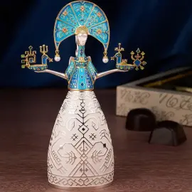 Сувенир из серебра "Снегурочка"