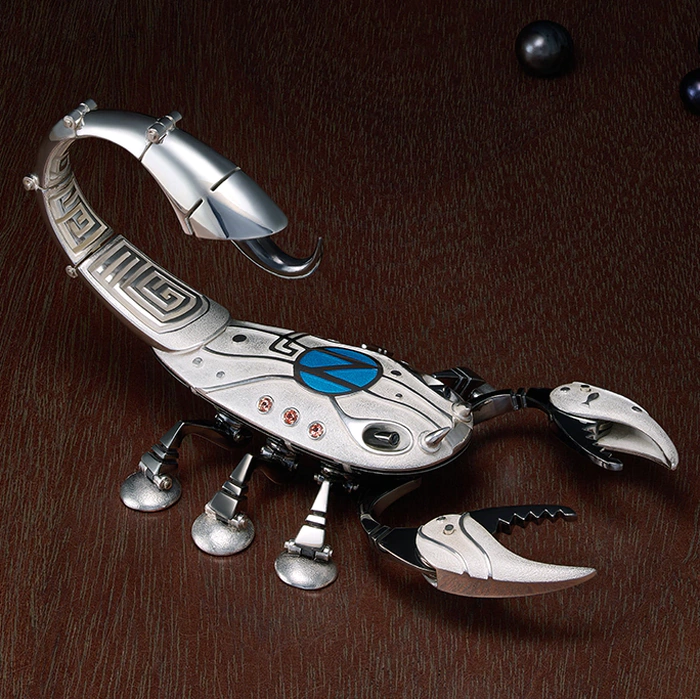 Souvenir made of silver - zodiac sign "Scorpio Nautilus"