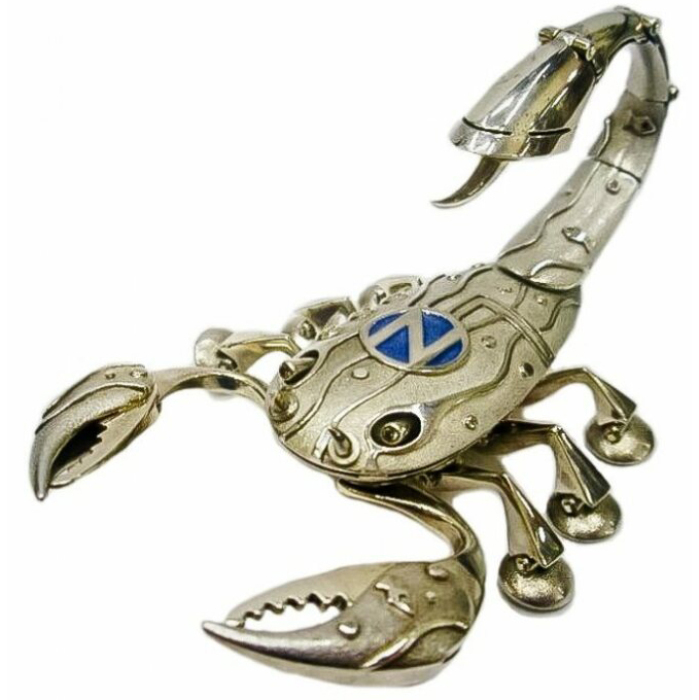 Souvenir made of silver - zodiac sign "Scorpio Nautilus"