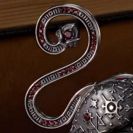 Сувенир из серебра "Тигр"