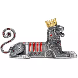 Сувенир из серебра "Тигр"