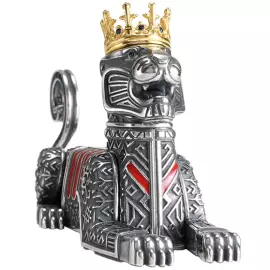 Сувенир из серебра "Тигр"