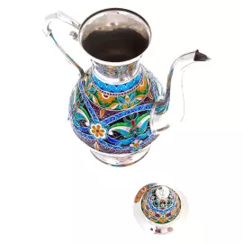 Silver coffee pot, finish