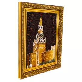 Картина из янтаря "Кремль"