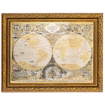 Панно "Карта мира" Златоуст