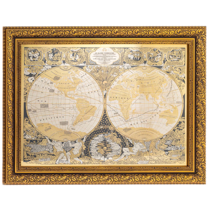Panel "World Map" Zlatoust