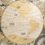 Панно "Карта мира" Златоуст