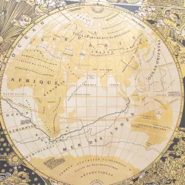 Панно "Карта мира" Златоуст