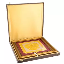 Панно декоративное "Герб РФ" Златоуст