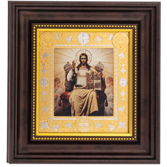 Icon of the Savior on the Throne by Chrysostom