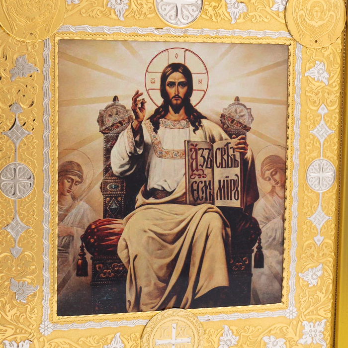 Icon of the Savior on the Throne by Chrysostom