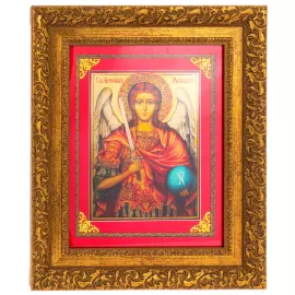 Икона на сусальном золоте "Архангел Михаил"