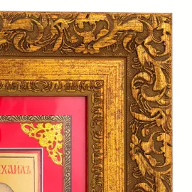 Икона на сусальном золоте "Архангел Михаил"