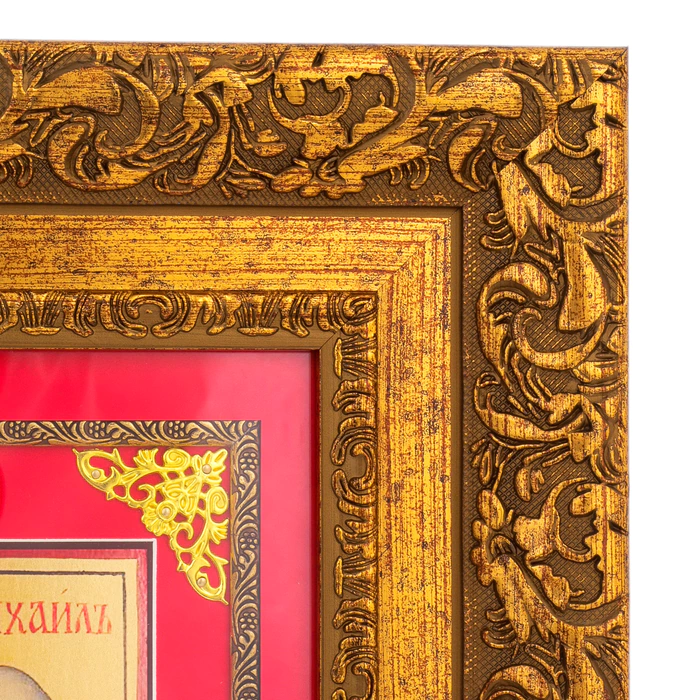 Icon on gold leaf "Archangel Michael"