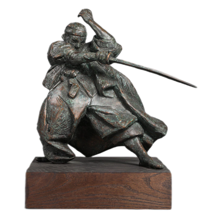 Bronze sculpture "Warrior 1"