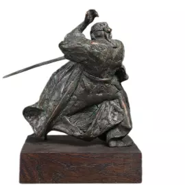 Скульптура из бронзы "Воин 1"